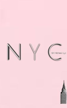 portada NYC iconic Chrysler building powder pink creative blank journal $ir Michael designer limited edition: NYC iconic Chrysler building powder pink creativ (en Inglés)