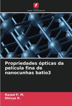portada Propriedades Ópticas da Película Fina de Nanocunhas Batio3