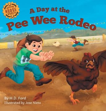 portada A day at the pee wee Rodeo: A Western Rodeo Adventure for Kids Ages 4-8 (Rocking Horse Rodeo) (in English)