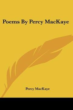 portada poems by percy mackaye