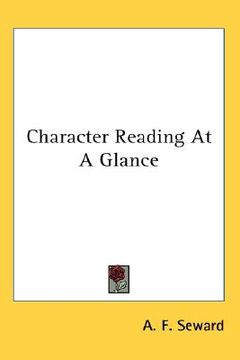 portada character reading at a glance (en Inglés)