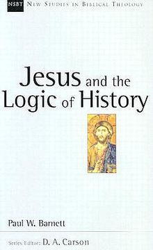 portada jesus and the logic of history (en Inglés)