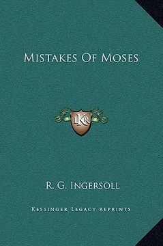portada mistakes of moses (en Inglés)