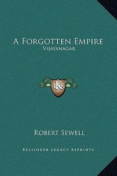 portada a forgotten empire: vijayanagar (en Inglés)