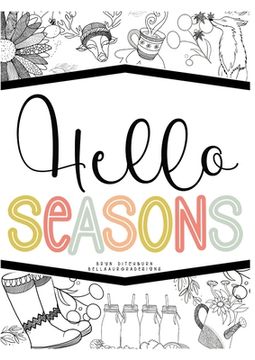 portada Hello Seasons: Adult Colouring In (en Inglés)