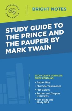 portada Study Guide to The Prince and the Pauper by Mark Twain (in English)