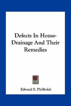 portada defects in house-drainage and their remedies (in English)