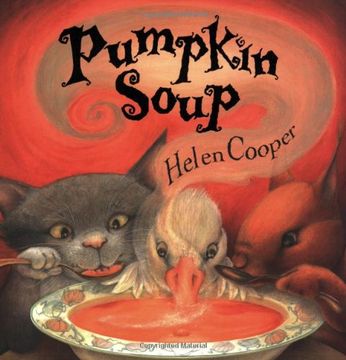 portada Pumpkin Soup: A Picture Book (en Inglés)