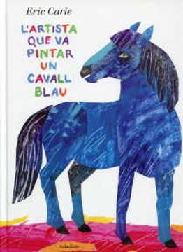portada L'artista que va pintar un cavall blau (en Catalá)