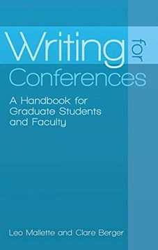 portada Writing for Conferences: A Handbook for Graduate Students and Faculty (in English)