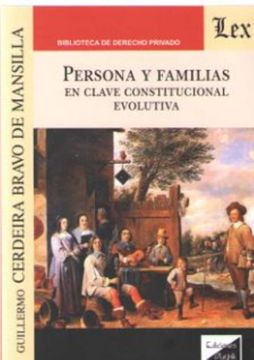 portada Persona y familias: En clave constitucional evolutiva