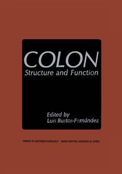 portada Colon: Structure and Function (en Inglés)