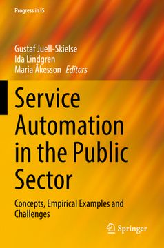 portada Service Automation in the Public Sector: Concepts, Empirical Examples and Challenges (en Inglés)