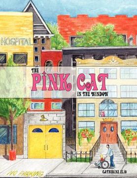 portada the pink cat in the window