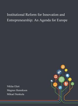 portada Institutional Reform for Innovation and Entrepreneurship: An Agenda for Europe (en Inglés)