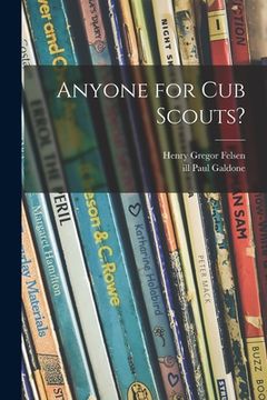 portada Anyone for Cub Scouts? (en Inglés)