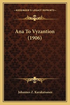 portada Ana To Vyzantion (1906)