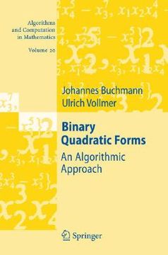 portada binary quadratic forms: an algorithmic approach (en Inglés)