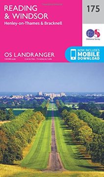 portada Reading, Windsor, Henley-on-Thames & Bracknell 1 : 50 000 (OS Landranger Map)