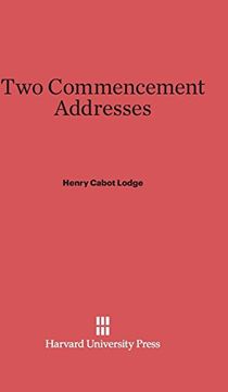 portada Two Commencement Addresses (en Inglés)