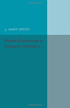portada Recent Discoveries in Inorganic Chemistry (en Inglés)