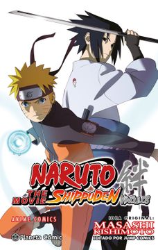 portada Naruto Shippuden Anime Comic Vínculos - Masashi Kishimoto - Libro Físico
