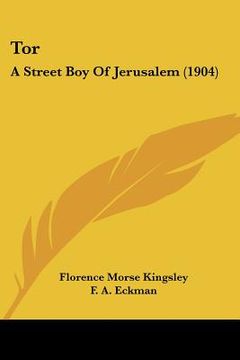portada tor: a street boy of jerusalem (1904)