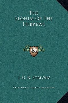 portada the elohim of the hebrews (en Inglés)