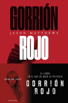 portada Gorrión Rojo - Jason Matthews - Libro Físico