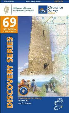 portada Irish Discovery Series 69. Wexford 1: 50 000 (Discovery Map) (en Inglés)