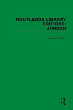 portada Routledge Library Editions: Jordan (en Inglés)