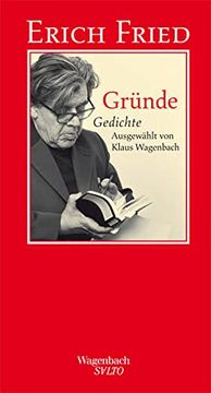 portada Gründe: Gesammelte Gedichte (in German)
