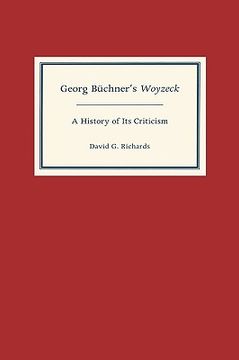 portada georg buchner's woyzeck: a history of its criticism