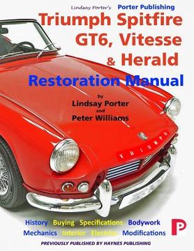 portada Triumph Spitfire, GT6, Vitesse & Herald Restoration Manual (in English)