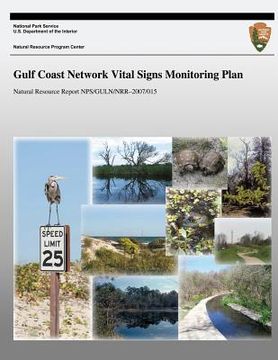 portada Gulf Coast Network Vital Signs Monitoring Plan (en Inglés)
