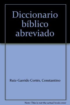 portada diccionario biblico abreviado (in Spanish)