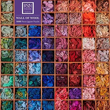portada Adult Jigsaw Puzzle: Royal School of Needlework: Wall of Wool: 1000-Piece Jigsaw Puzzles (en Inglés)