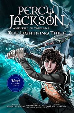 portada Percy Jackson and the Olympians the Lightning Thief the Graphic Novel (Paperback) (Percy Jackson & the Olympians) (en Inglés)