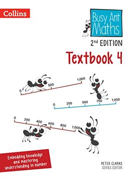 portada Busy Ant Maths 2nd Edition -- Textbook 4 (en Inglés)