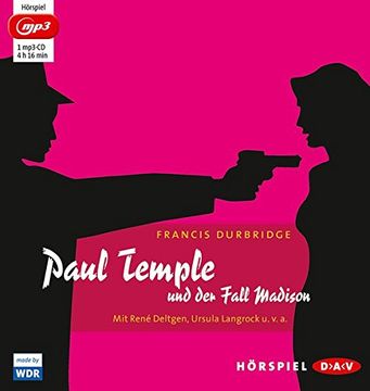 portada Paul Temple und der Fall Madison: Hörspiel mit René Deltgen, Ursula Langrock U. V. A. (1 Mp3-Cd) (en Alemán)