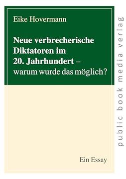 portada Neue Verbrecherische Diktatoren im 20. Jahrhundert (en Alemán)