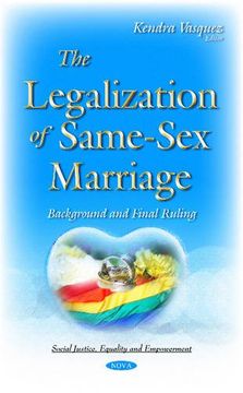 portada Legalization of Same-Sex Marriage (Social Justice, Equality and Empowerment)