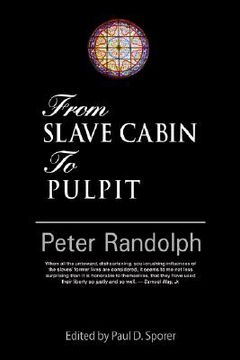 portada from slave cabin to pulpit (en Inglés)