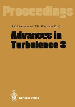 portada Advances in Turbulence 3 (en Inglés)