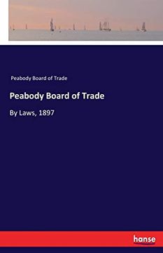 portada Peabody Board of Trade: By Laws, 1897 (en Inglés)