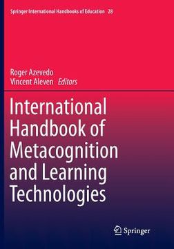 portada International Handbook of Metacognition and Learning Technologies (en Inglés)