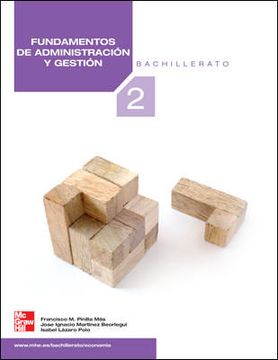 portada Fundamentos de Administración y Gestión, 2 Bachillerato (in Spanish)