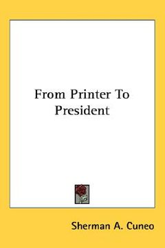 portada from printer to president (en Inglés)