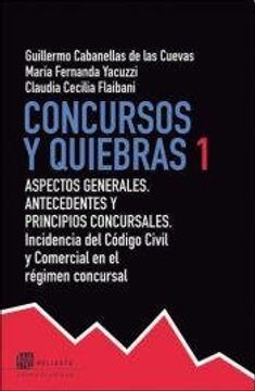 portada Concursos y Quiebras - nva Edición Actual. (2 Tomos) (in Spanish)