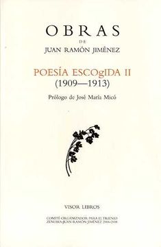 portada Obras - poesia escojida II 1909-1913 (Obras Juan Ramon Jimenez)